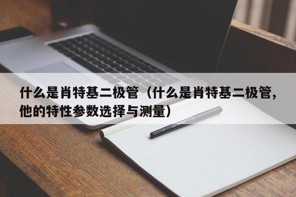 什么是肖特基二极管（什么是肖特基二极管,他的特性参数选择与测量）