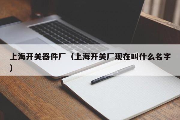 上海开关器件厂（上海开关厂现在叫什么名字）