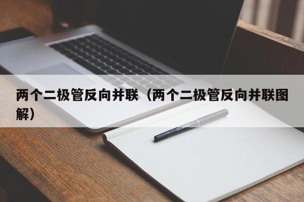 两个二极管反向并联（两个二极管反向并联图解）